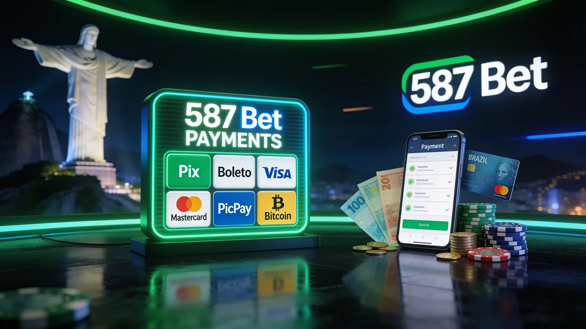 Bônus de Boas-Vindas da 587 Bet para jogadores no Brasil